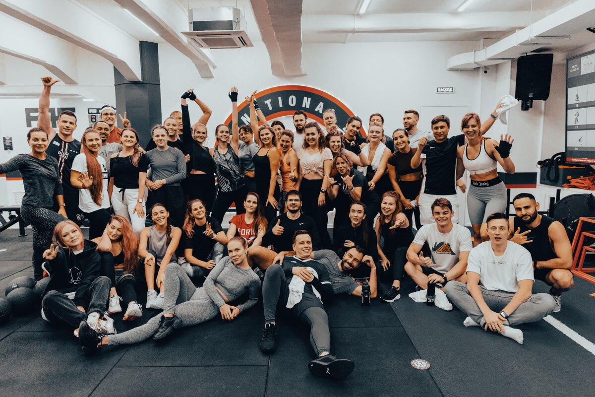 Сообщество F45 Новослободская после тренировки